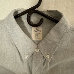 Jcrew Grey Button Down